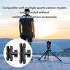 17mm Ball Head Connector Arm Quick Detach Suitable For Action Cameras Aluminum Alloy Support Clamp Quick Install Design