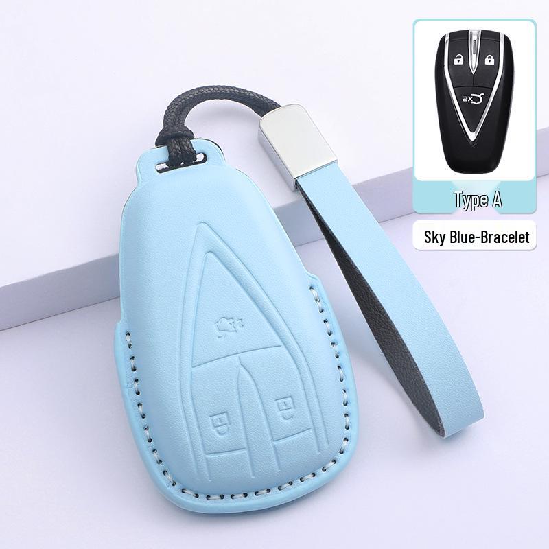 Changan Deep Blue SL03 Key Case for S7 Smart/S07 Car Shell Buckle 2023-2024 G318 New Model Package.