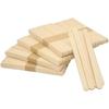 Eclet 100 White Wooden Craft Stick Premium Natural Wooden Piece Ice Cream Sticks(A)