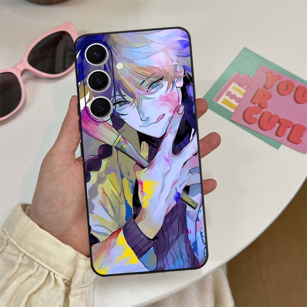 

Anime Blue Period Phone Case For Samsung S 24 fe 25 Ultra plus 20 lite 21 30 22 23 24 22 Ultra 5G Fundas Samsung S21