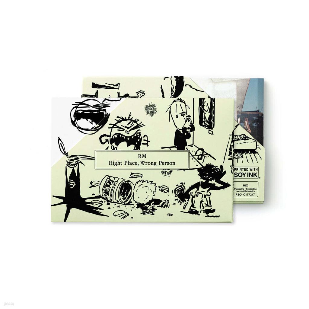 RM - 2nd Solo Album: Right Place, Wrong Person [Weverse Albums Ver.]