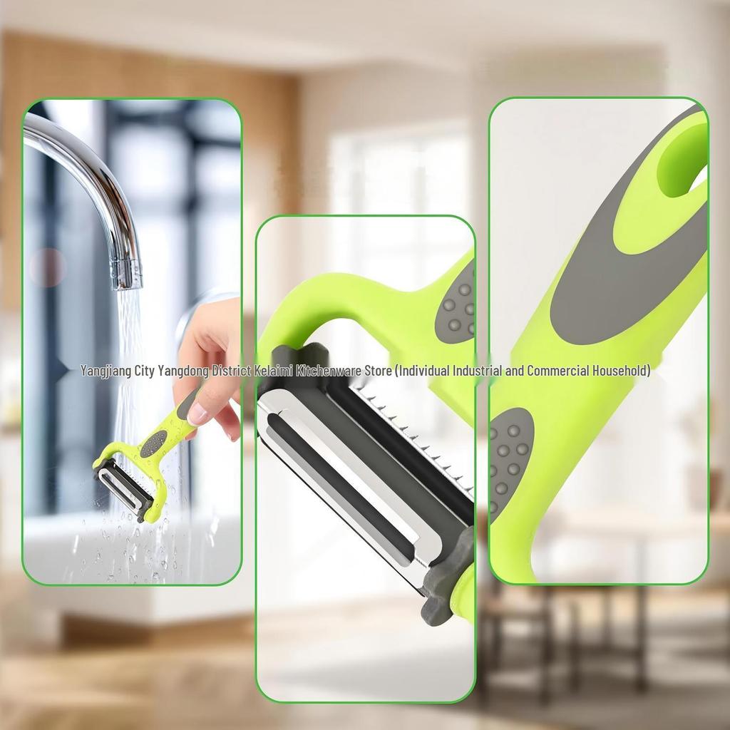 Multi-functional Rotary Peeler & Grater for Fruits and Vegetables