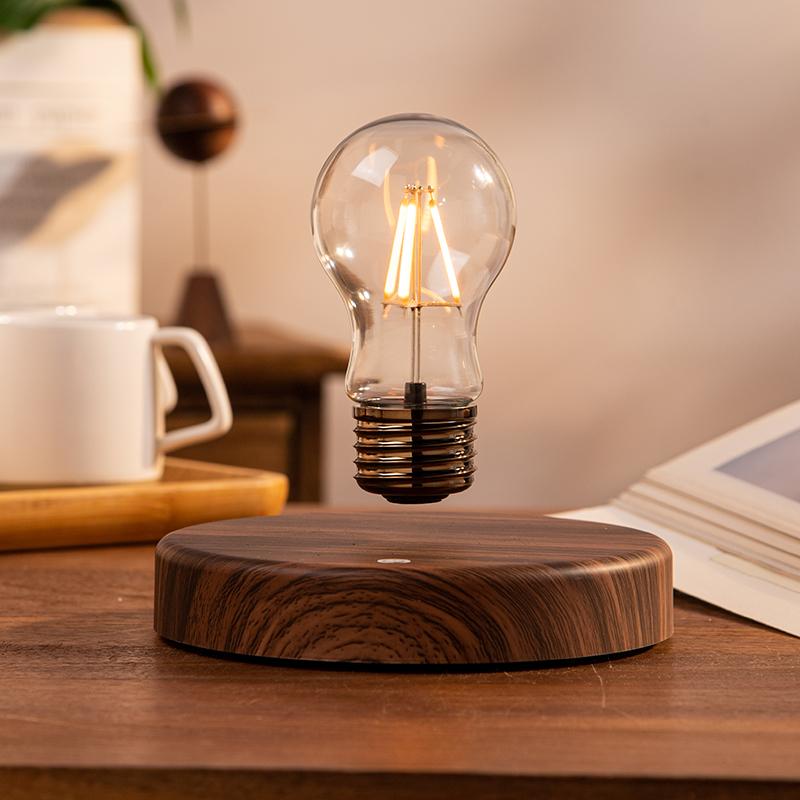 

Maglev light bulb, black technology, small ornaments, crafts