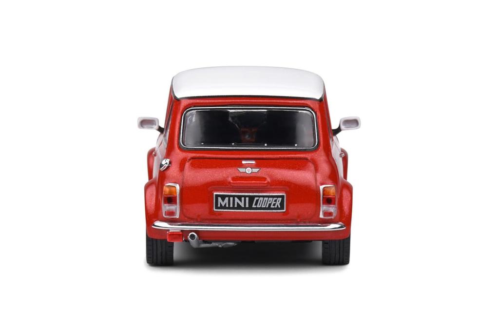 SOLIDO 1/43 Mini Cooper Sport 1997 Red/White Stripe SOLIDO MINI Cooper Sport