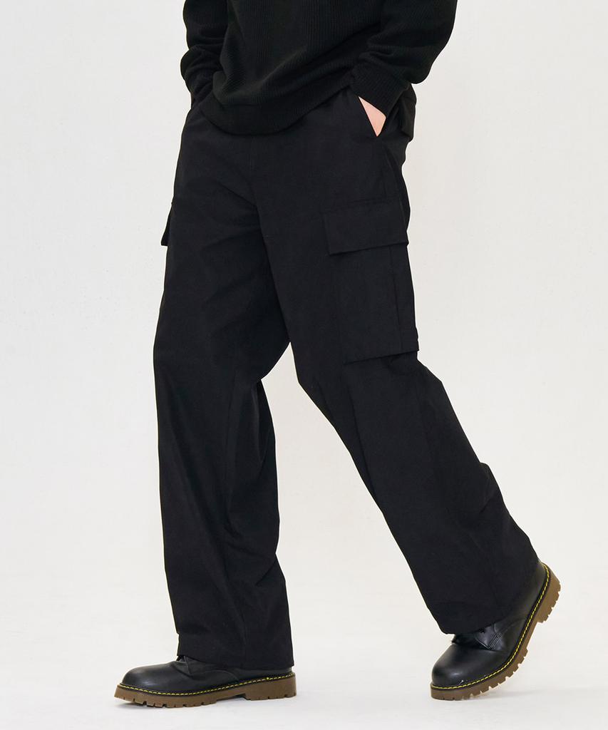 CHASECULT Men'S Wide Cargo Pants - Black
