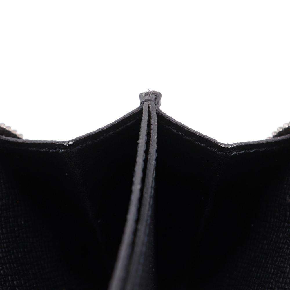 LOUIS VUITTON Zippy Coin Purse Vertical Coin Purse M81662 Monogram Eclipse black PVC mens Used