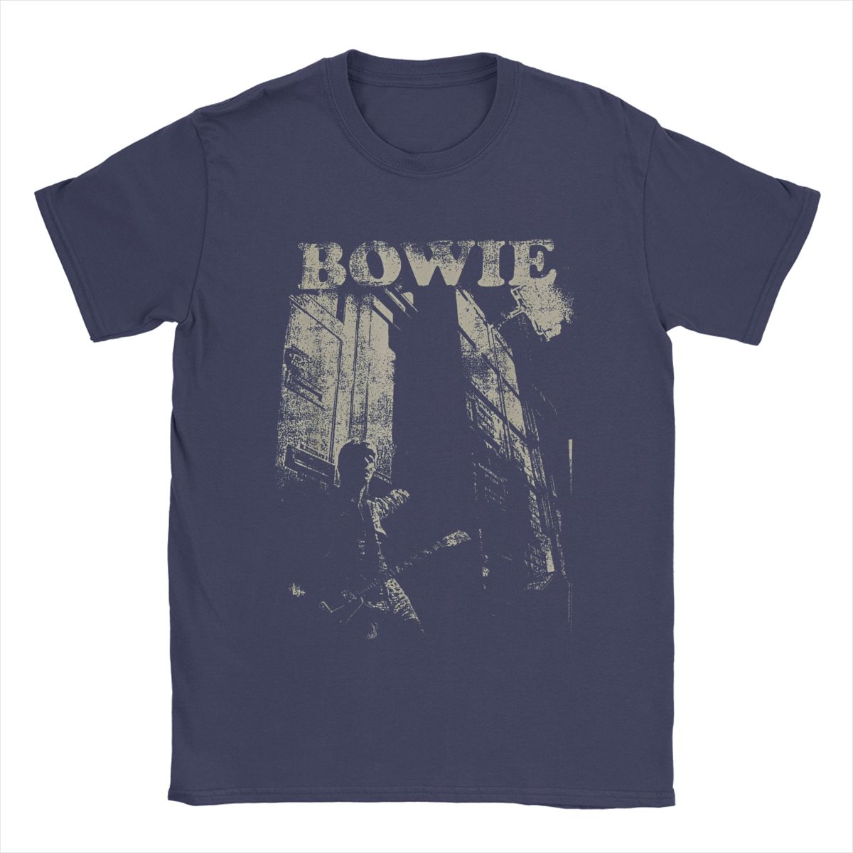 

Vintage Davids Stacks T-Shirt Men Crewneck Bowies Cotton T Shirt English Singer Actor Short Sleeve Tees Graphic Printed merch 4XL