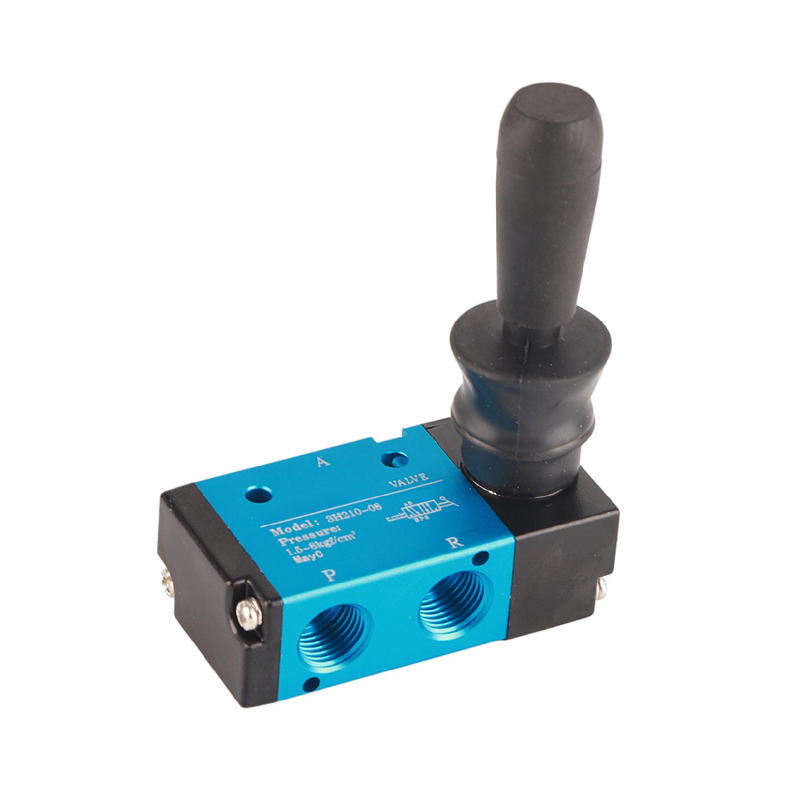 

3H21008 2 Position 3 Way 14 Hand Lever Operated Pneumatic Valve Air Control