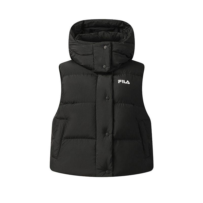 FILA ORIGINALE Down Vest Women's Jet Black F51W549903FBK