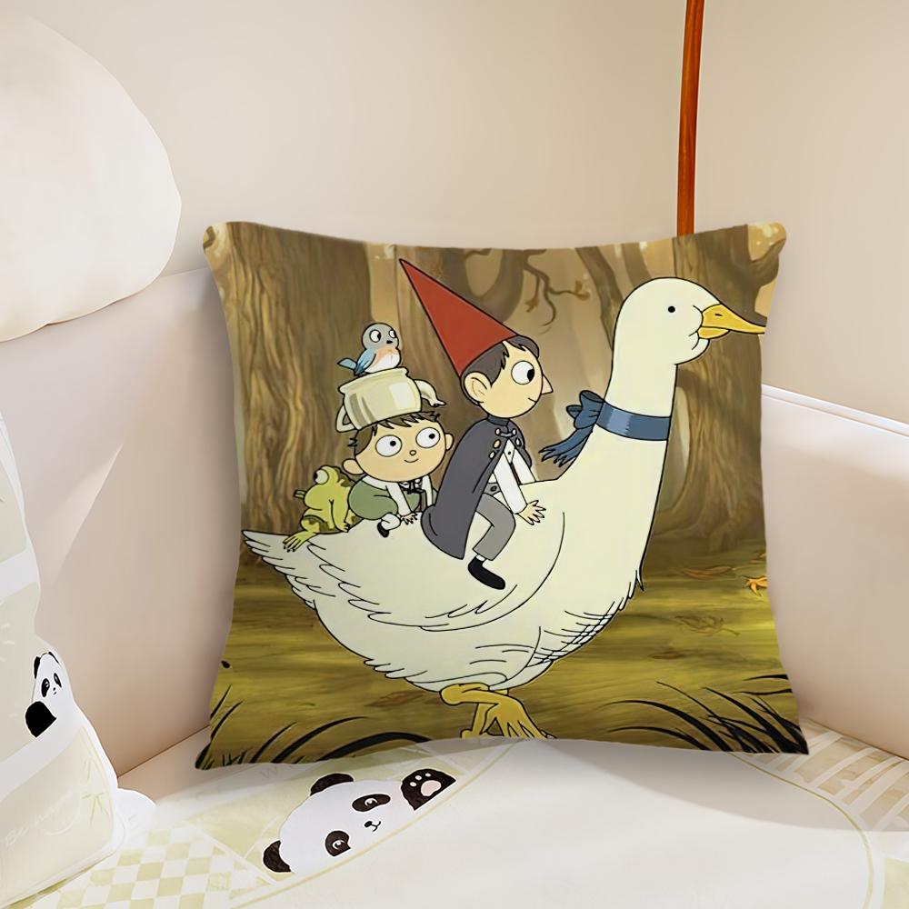 Cartoon OOver GGarden cushion cover Pillow Case Plush Fabric Soft Double Sided Print Sofa Cushion Cover Throw Pillow Covers
