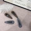 Korean-Style Fashionable Wool Hairpin for Women - Sweet Side Clip for Bangs