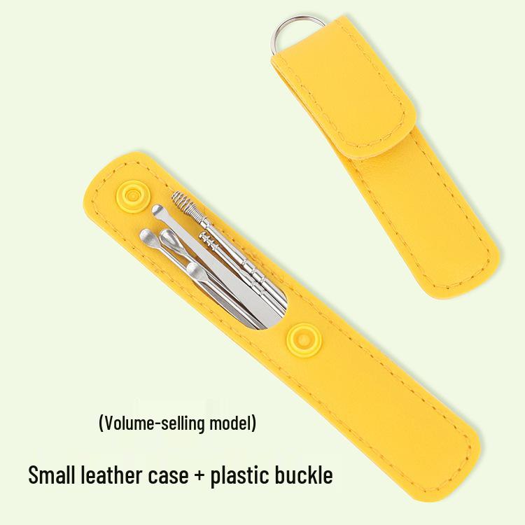 

Stainless Steel Ear Pick 6-Piece Set for Adult Earwax Removal and Cleaning.