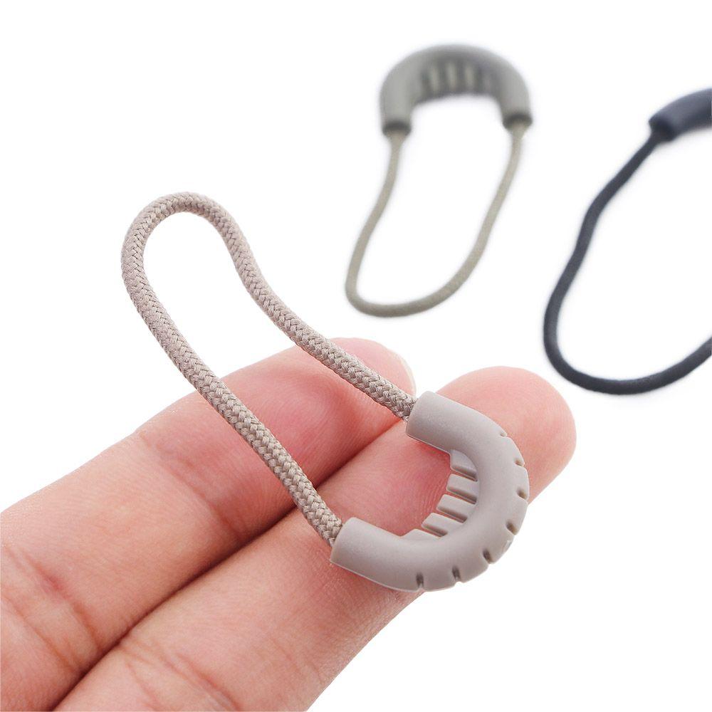 Bags Anti-theft Zip Puller Bags Clip Buckle DIY Clothing Zipper Ropes Zipper Longer Tail Zipper Pulls Cord EDC Zipper Rope