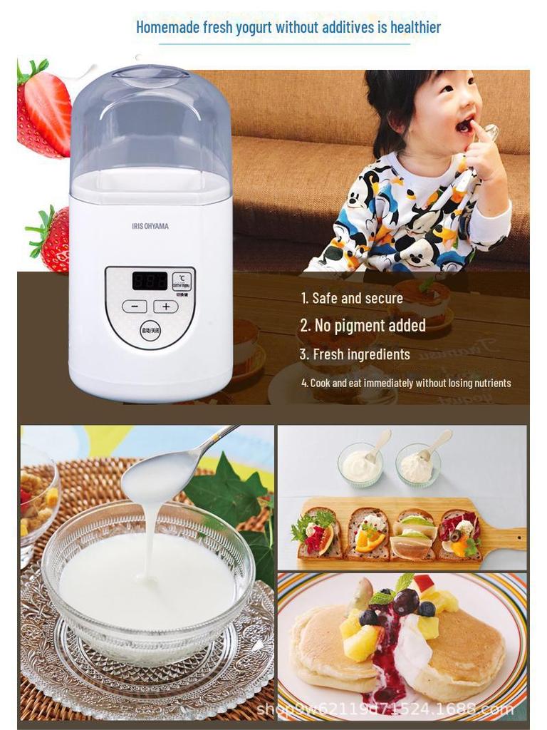 OHYAMA Giappone Alice Yogurtiera Automatica - Mini, Facile da Pulire