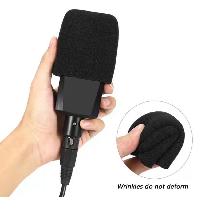 Strong Microphone Cover Thick Microphone Wind Defender Screen Sponge Windscreen Upgrades for Wind & Sound Reduction