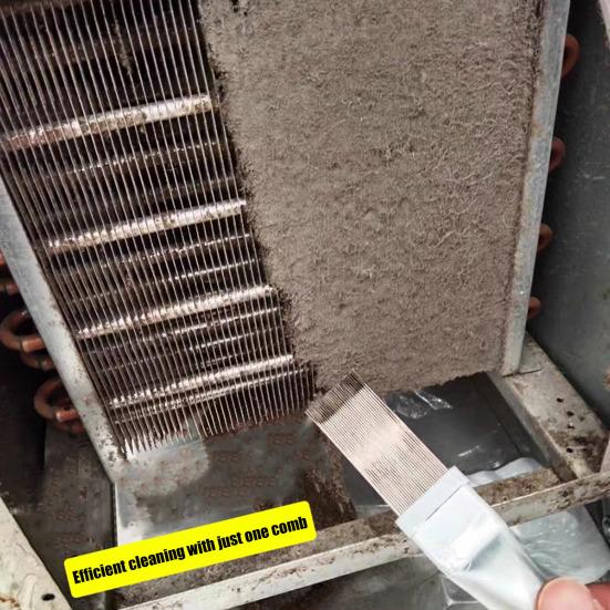 1 Satz Kühlerkamm Sparen Sie Mühe Effiziente Reinigung Dichte Borsten Staub