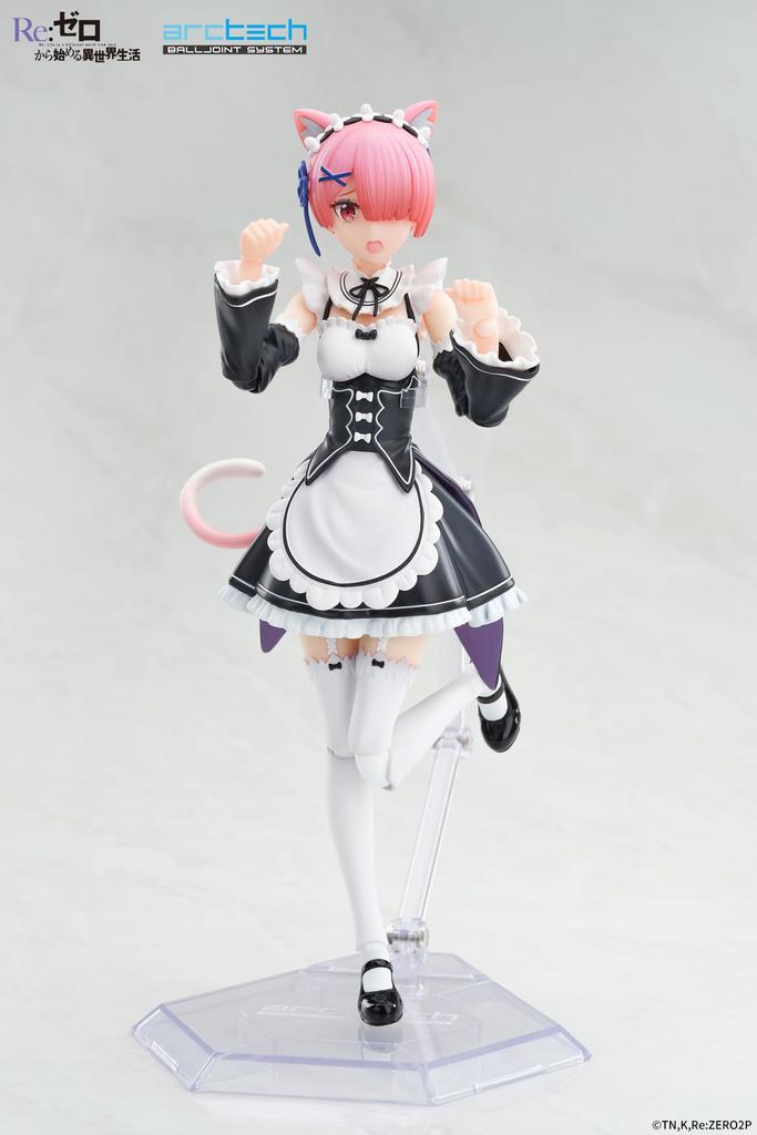 APEX ARCTECH Movable Series Life in Another Ram Scale PVC ABS Painted Movable Figure ReZERO -Starting World- 1/8 &