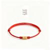 Pure Gold 999 Zodiac Red String Bracelet with Luck Beads for Baby's Full Moon or New Year
