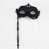 Handheld Lace Half Face Mask Carnival Party Masquerade Mystery Mask