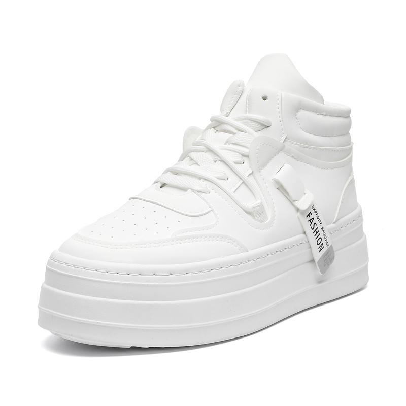 Fashion Green Designer Mens Sneakers Autumn Casual Sports Skateboard Shoes For Men High top White Sneaker Platform Footwear Male