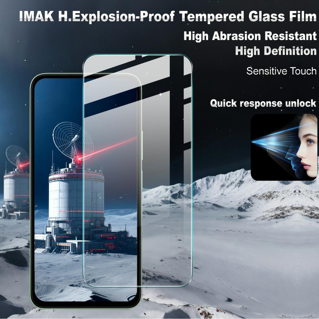 IMAK Seria H Pentru Xiaomi Redmi 15 5G (Global) (169 mm) Protector de ecran din sticlă temperată Protecție rezistentă la spargere