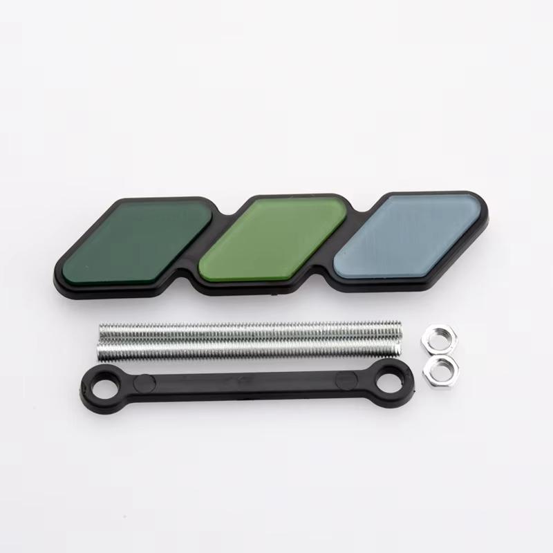 3 Colors Grille Badge Emblem Air Inlet Auto Car Accessories