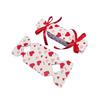 DIY Valentine's Day Candy Container Red Heart Printed Snack Packaging Box  Valentines Day