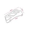 Motorcycle Rear Foot Pegs Footboard Footrest Passenger Footpeg Parts For HONDA XADV 750 150 XADV750 XADV150 2017-