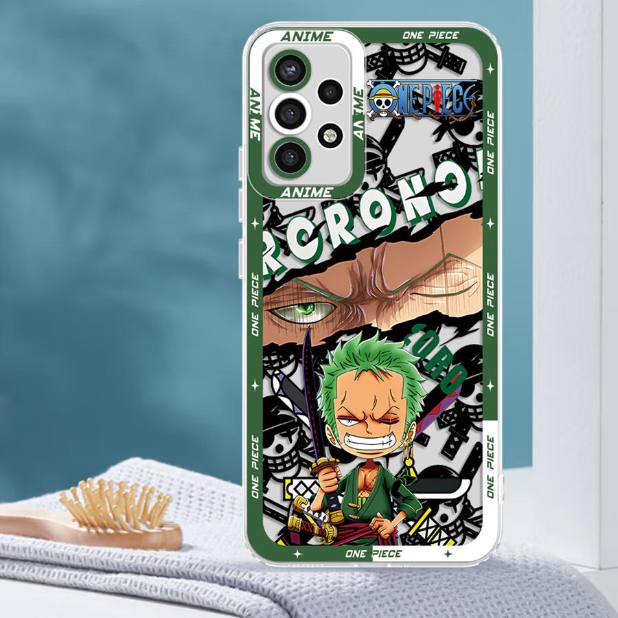 

One Piece Luffy Case for Samsung Galaxy A25 A36 A13 A34 A35 A55 A23 A73 A54 A14 A56 A33 A26 A24 A15 Clear Phone Cover Galaxy A33 5G