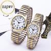 In Stock: XAPWV Casual Digital Watch for Seniors with Arabic Numerals and Stainless Steel Stretch Band