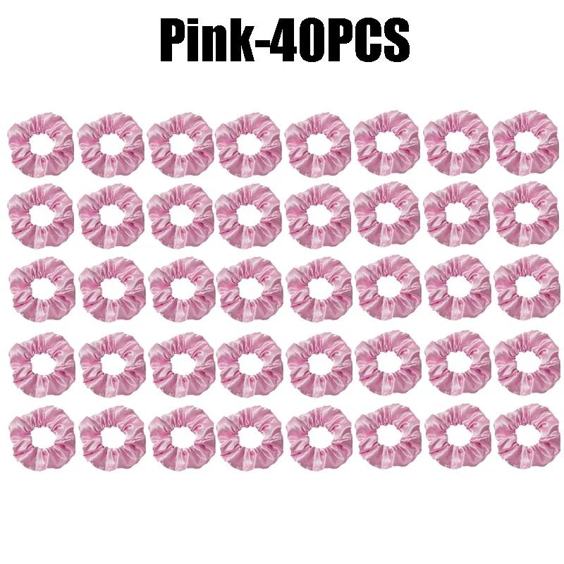 1-40 Stück LED-Leucht-Haargummis, leuchtende Haarbänder für Mädchen, leuchtende Haargummis, Kopfbedeckungen für Geburtstagsfeiern, Haaraccessoires