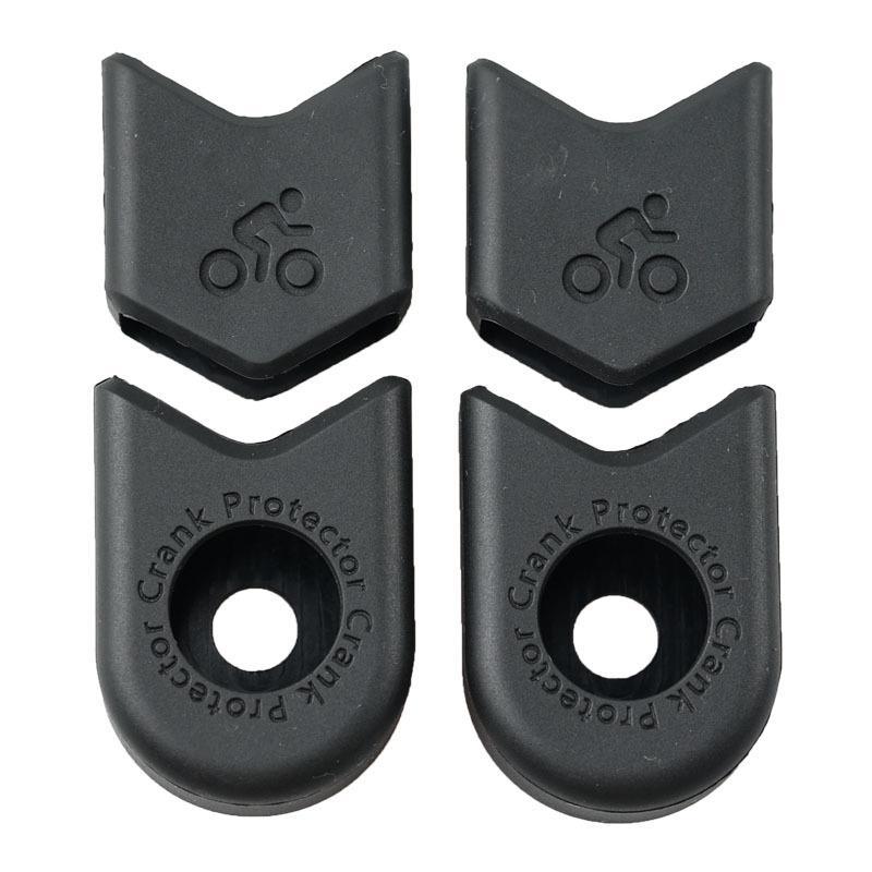 2/4Pcs Crankarm Cover Crank Cover Functional Mountain Bike Professional Silicone Useful Cap Crankarm Cycle Crank Caps