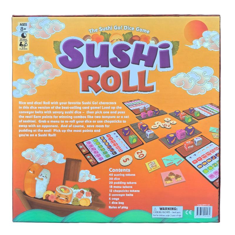 1 Box Fun Card Game Sushi Go Family Gathering Board Game Card Sushi Go Party Card Games Deck Roll Creative Holiday Gift