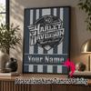 Custom Name Harley-Davidson 5D Diamond Painting Personalized Full Drill Diamond Art Kit Gift