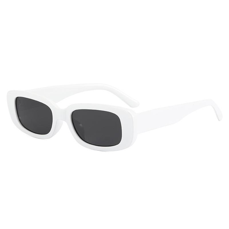 

2024 Trendy Slim Square Frame Unisex Sunglasses - European & American Street Style