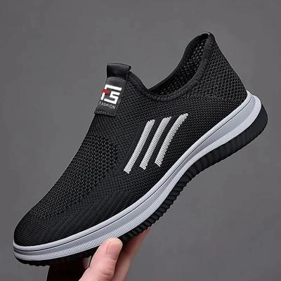 Erkek Loafer'lar Mesh Nefes Alabilen Spor Ayakkabılar Erkekler İçin Kaymayan Günlük Ayakkabılar Rahat Giyilebilir Yürüyüş Ayakkabıları Moda Erkek Sürüş Ayakkabıları