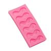 Moustache 3D opakovaně použitelná silikonová forma Fondant Poleva dort Cukroví Cookie Pečicí podložka