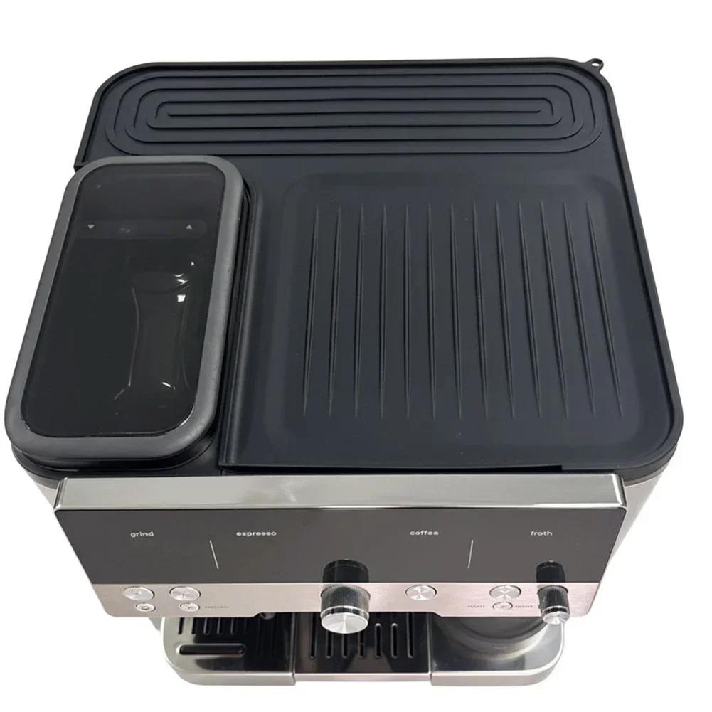 Coffee Machine Top Mat Espresso Machine Mat Coffee Preparation Custom Fit Design Food-Safe Silicone Pristine Appearance