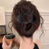 Korean Style Oval Hair Clips Curved Leopard Duckbill Clip Acrylic Hairpin Women