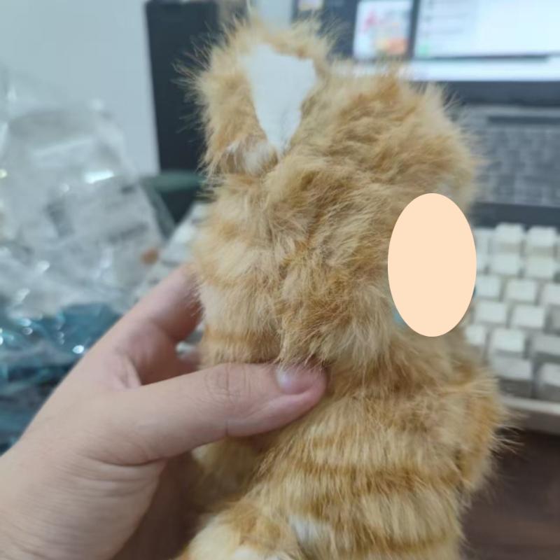 Fashionable Mini Plush Doll With Cute Furry Cat Clothes For Labubu Doll Clothes Accessories Gift Doll Accessories