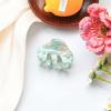 5.5CM Hot Sale  Fashion Hair Accessories Custom Women Hair Clip Candy Color Small Acetate Cloud Hair Claw