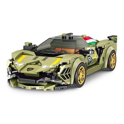 [Block Farm] Compatible Block Minicar Supercar Schemies, 27003 Khaki