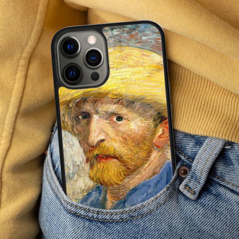 Vincent Van Gogh Soft Phone Case for iPhone 17 Air 16e Pro Max 15 Pro 13 14 Plus 11 12 MagSafe Magnetic Coque