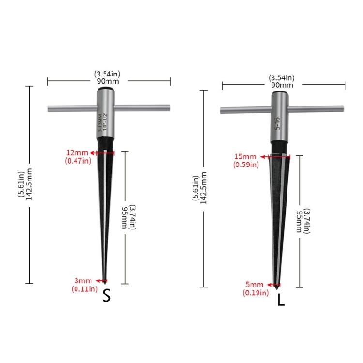 3-13mm 5-16mm Expanding Chamfering Tool Reamer Deburring Enlarge Pin Hole