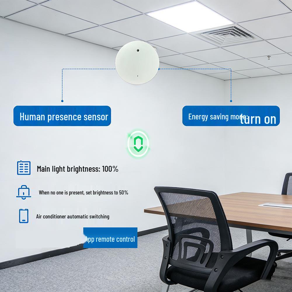 Zigbee/WiFi Ceiling-Mounted Millimeter Wave Radar Sensor for Smart Home Integration