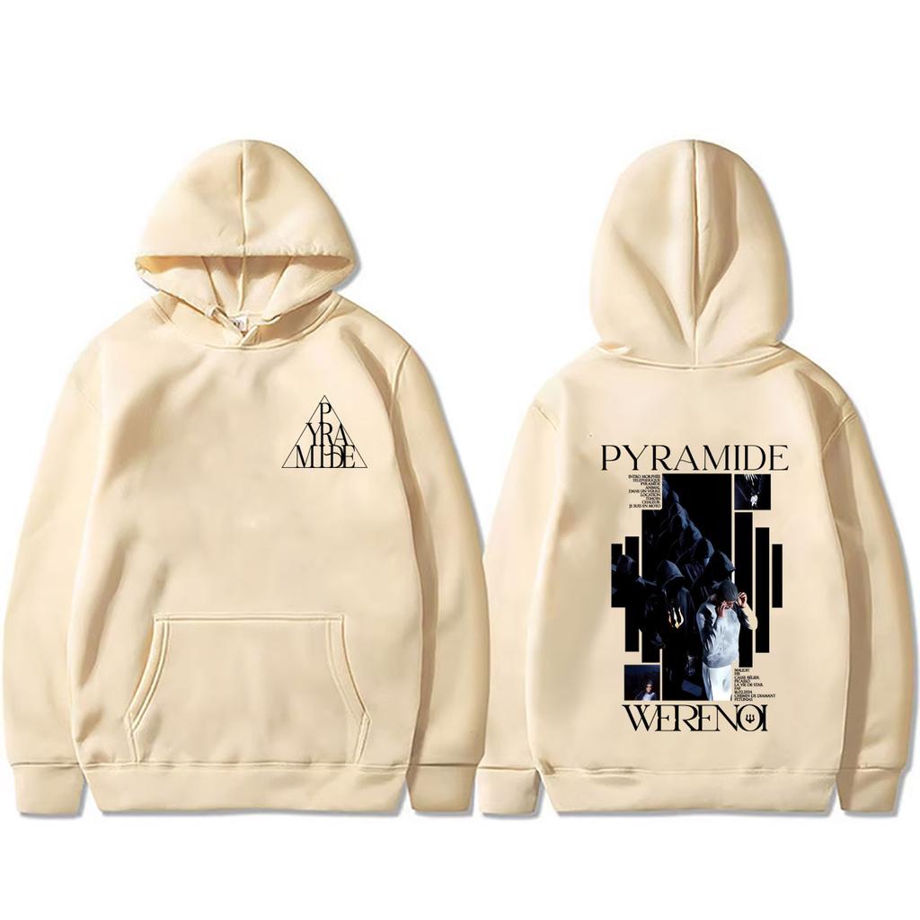 Rapper WeRenoi Pyramide Album Merch Hoodie Men Women Pop Music Pullover Male Vintage Oversized Sweatshirt