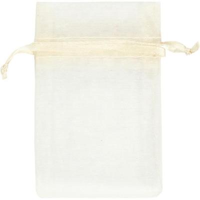 Organza Bags - Various Colors - 7 X 10 Cm - 10 Pcs Off-White