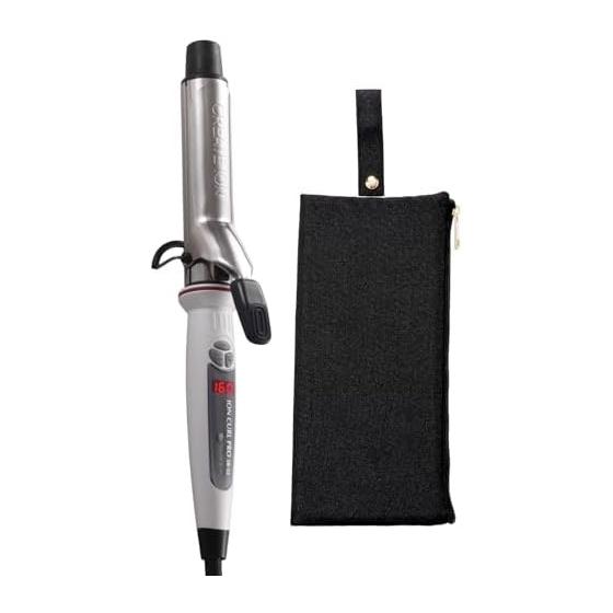 [Authorized store] CREATE ION Ion Curl Iron Pro SR-32 C73310 + Heat-resistant Curling Iron Case (Black) Set Curling Iron Crates Iron 32mm