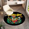 Halloween supernatural comedy adventure movie Scooby-Doo Round Carpet Soft Home Decoration Corridor Table and Chair Anti slip Outdoor Floor Mat rug 2
