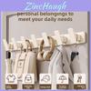 Modern Minimalist Steel Wall Hook With Adhesive Mounting For Entryway And Closet Organization